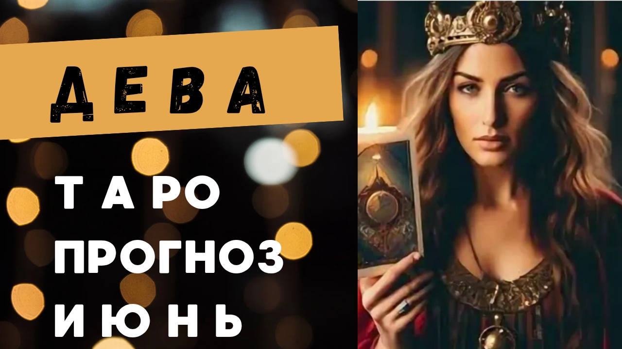 ДЕВА- таро прогноз на июнь 2025 🍀 энергии и события месяца