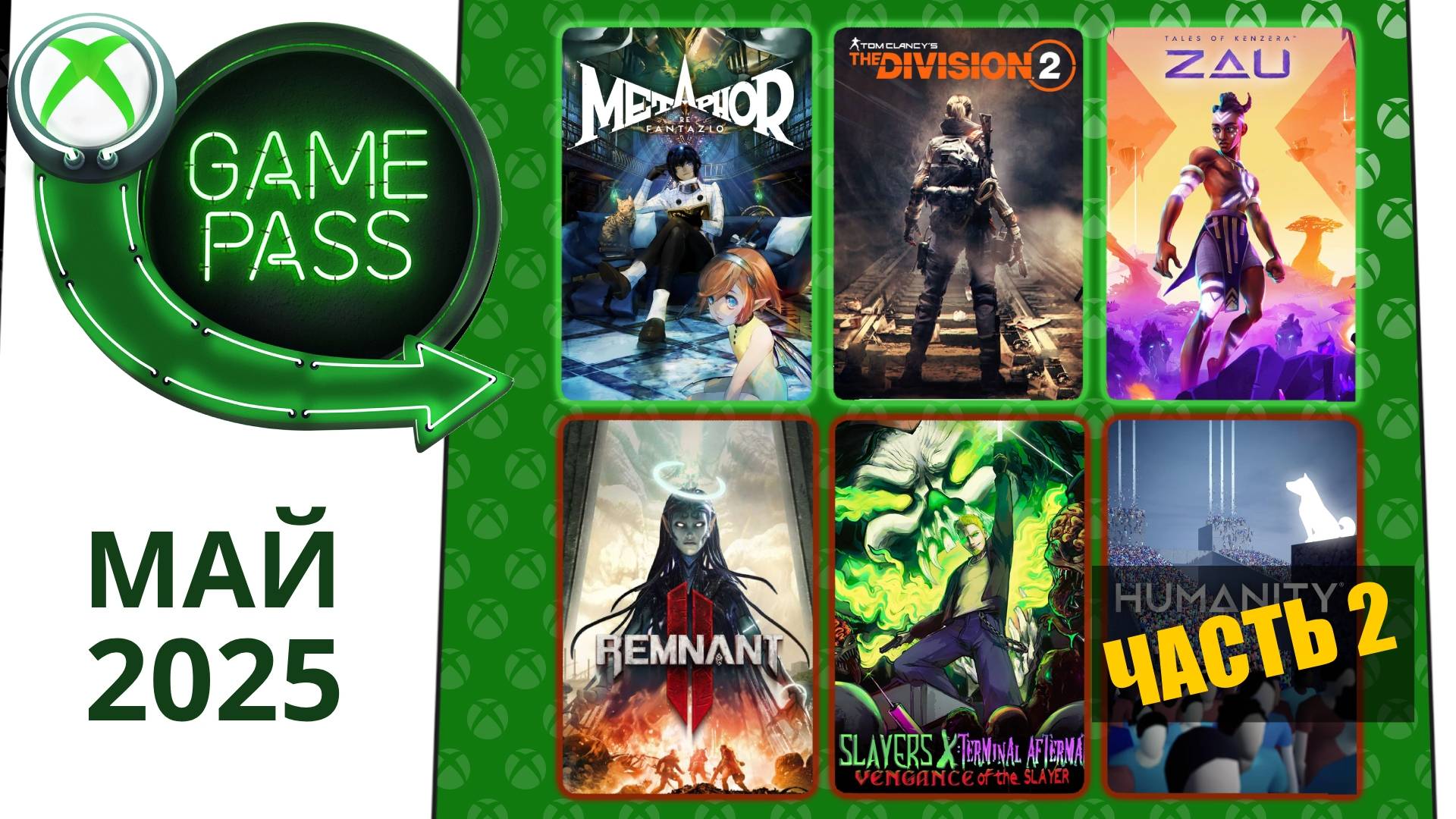 Новые Игры Xbox GAME PASS МАЙ 2025 | Часть 2