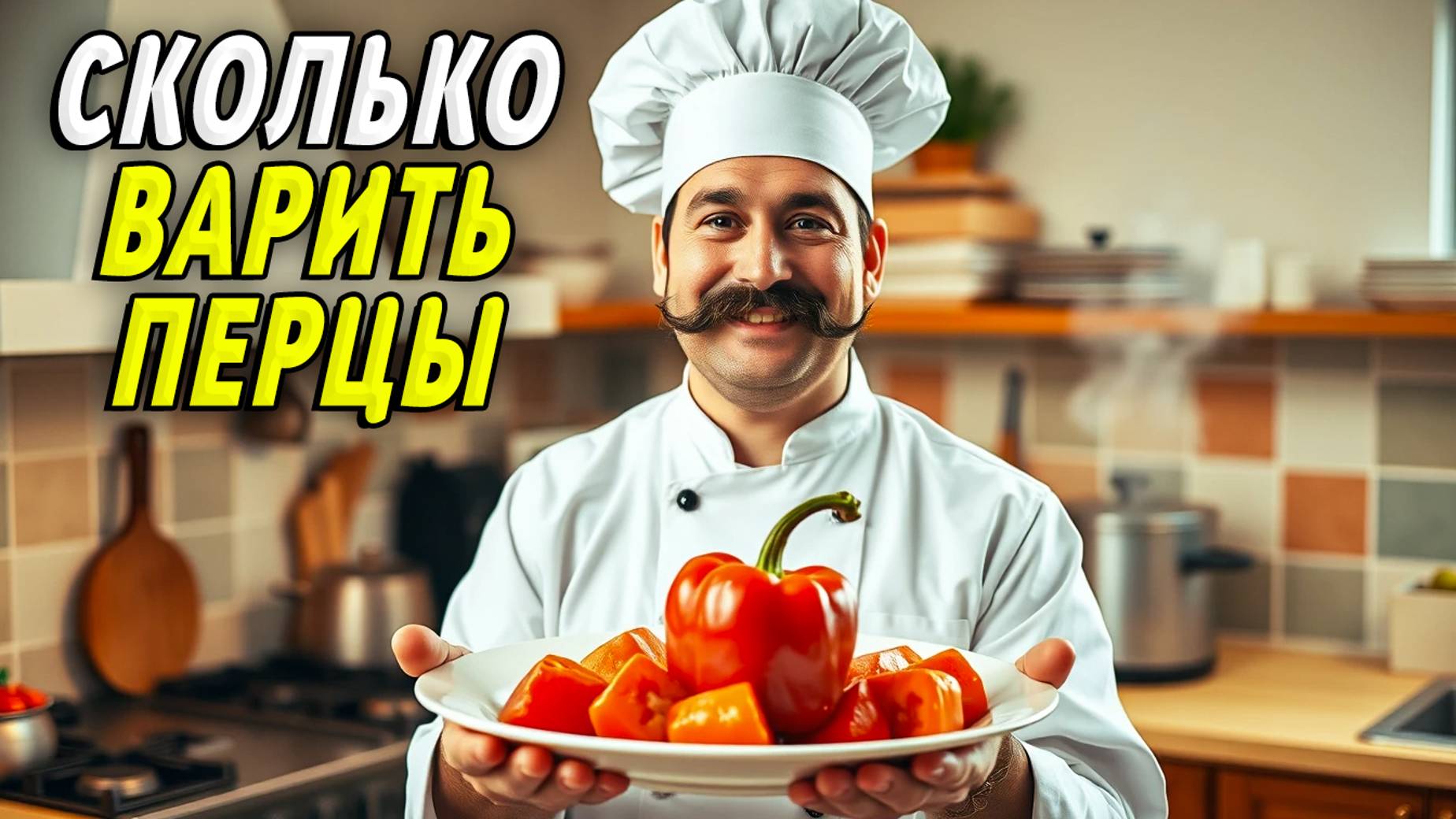 Сколько варить перцы