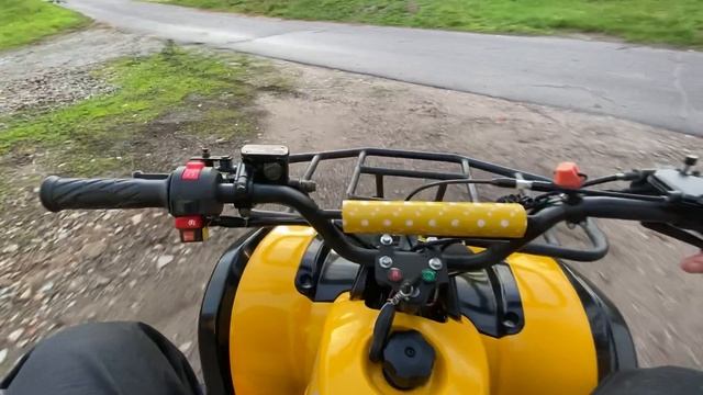 Маленький квадрик мини обзор на продажу.