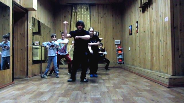 Репетиция Delta Dance Studioна Кирова.24.01.2015.Танц.связка хип-хоп часть 3.