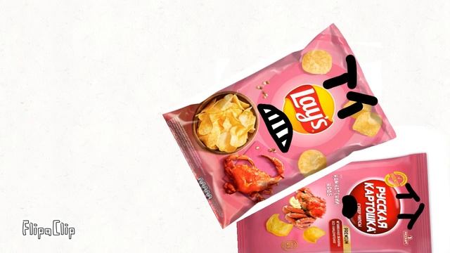 Чипсы лэес против чипсы русская картошка