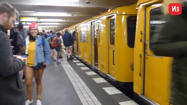 В метро без штанов по всему миру прошел веселый флешмоб