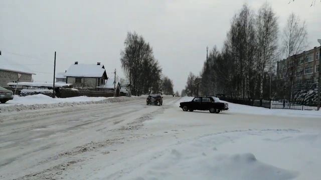 Очистка дорог от снега 154 часть