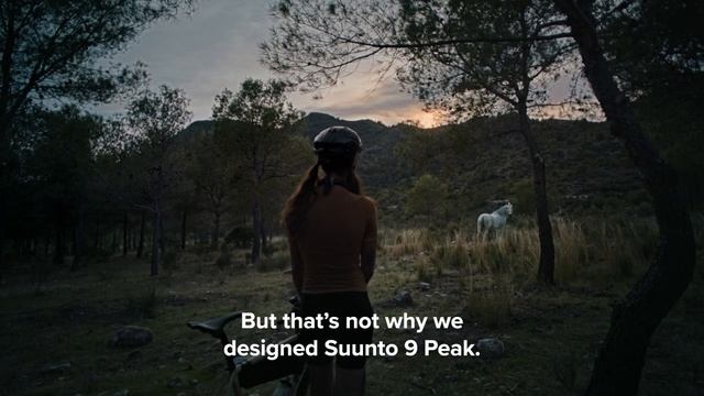 Suunto 9 Peak - a GPS sports watch designed for all the things that cannot be measured