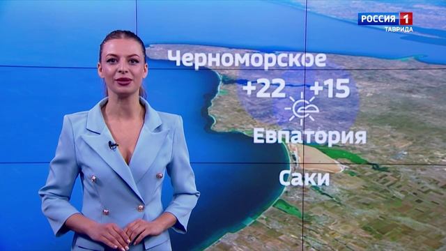 Прогноз погоды в Крыму на 22 мая