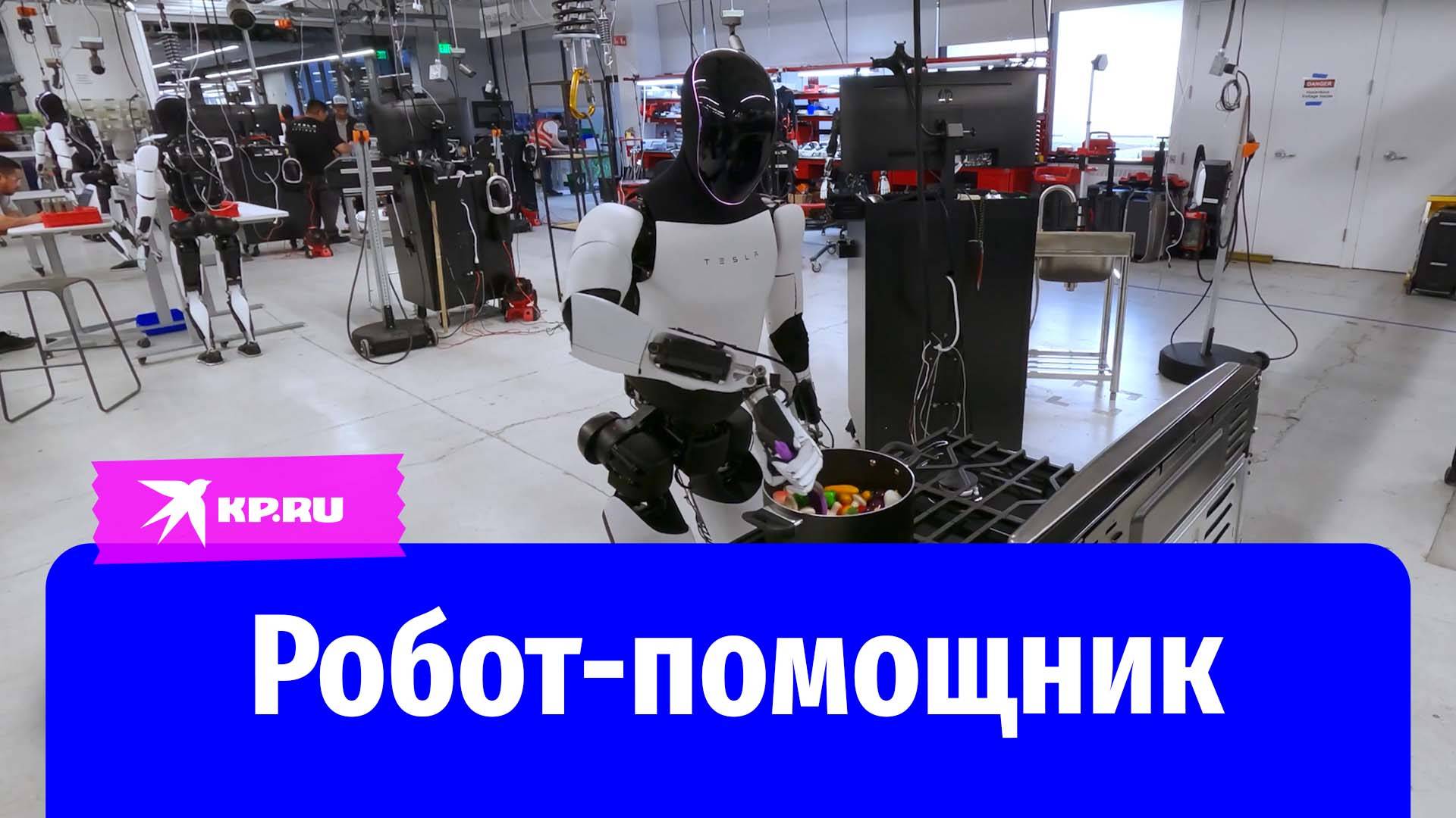 Человекоподобный робот Optimus научился хозяйничать по дому