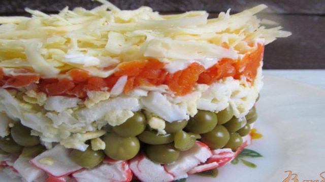 Салат из крабовых палочек