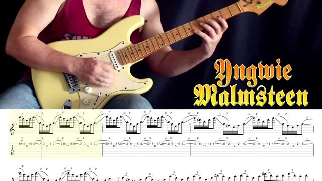 Yngwie Malmsteen - Rising force Solo. Only Tabs