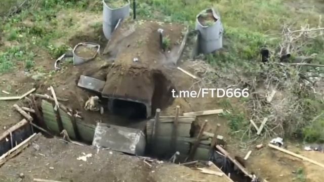 Зачистка Русскими Штурмовиками украинского хорошо укреплённого дота и взятие в плен укробоевиков..