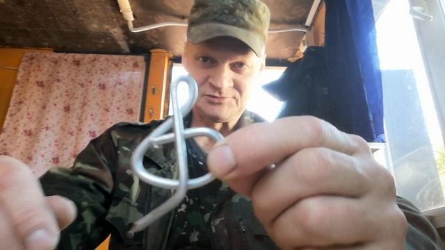 Скрипичный ключ из гвоздя 265 на 5