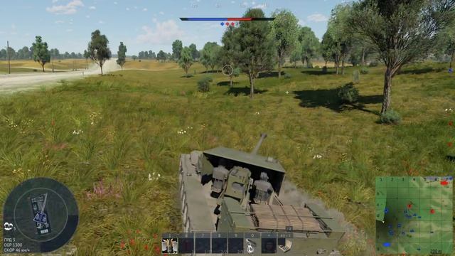 War Thunder стреляем по коробкам