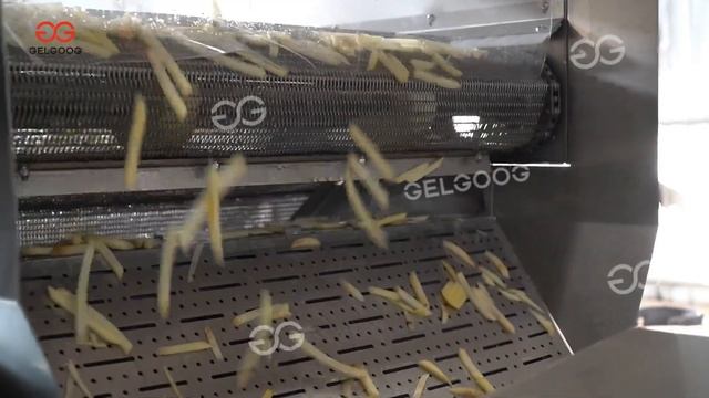 Линия жарки картофеля фри, линия производства картофе