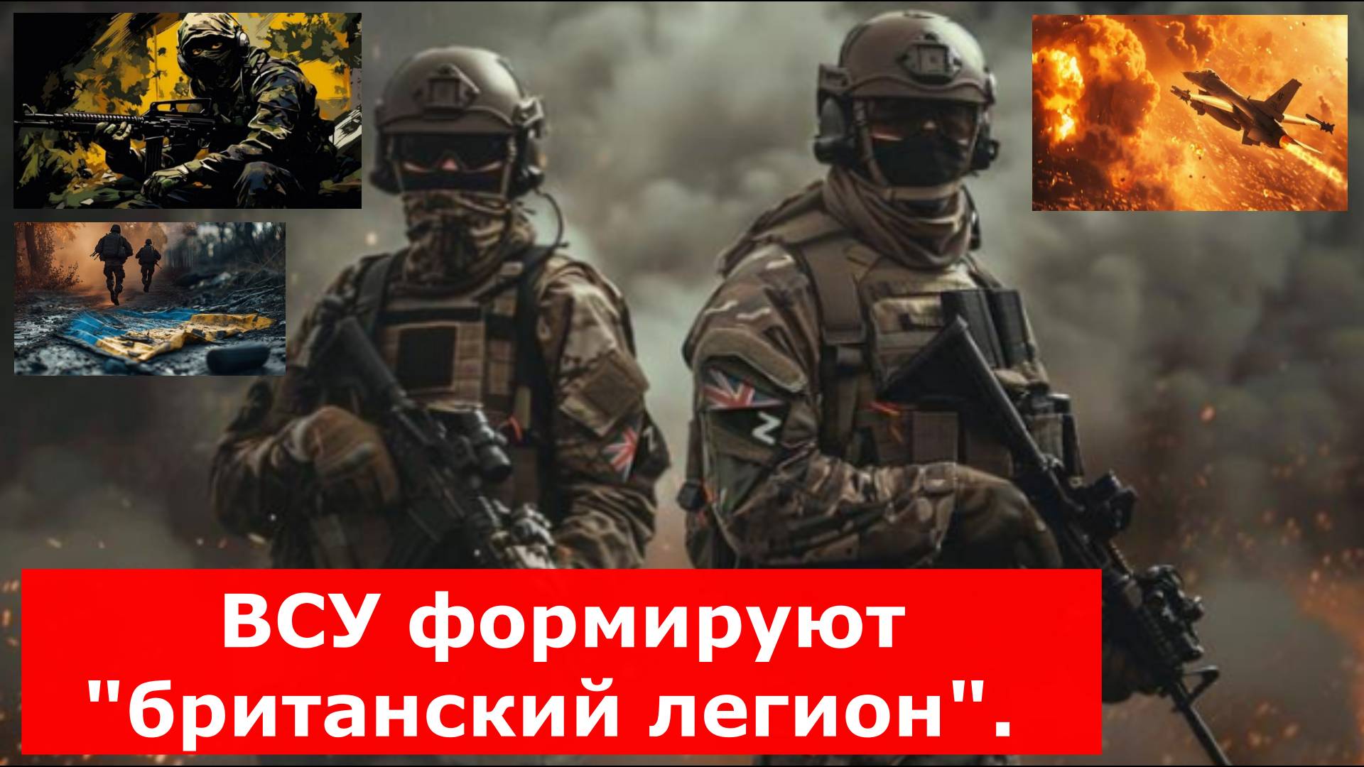 "Враг согнал гигантское войско к границе, и это не украинцы": ВСУ формируют "британский легион".
