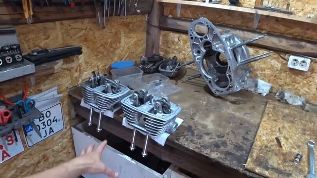 Ищем причину стука в моторе К-750.