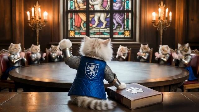 🏰🐾Cats in the Medieval Era 👑⚔️🐱 - Cats of the Round Table