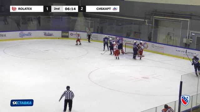 Первенство СХЛ. "Rolatex" - "СибКарт" . ЛДС Бердск. 16 октября 2022 г.
