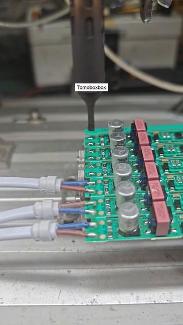 Precision Electronic Soldering with Automatic Wire Feeder & Laser Guide – So Satisfying!