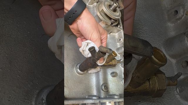 Тройник печки Газ 21