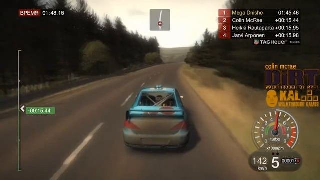 Прохождение Colin McRae Rally DiRT Часть 55  Walkthrough Colin McRae Rally DiRT Part 55