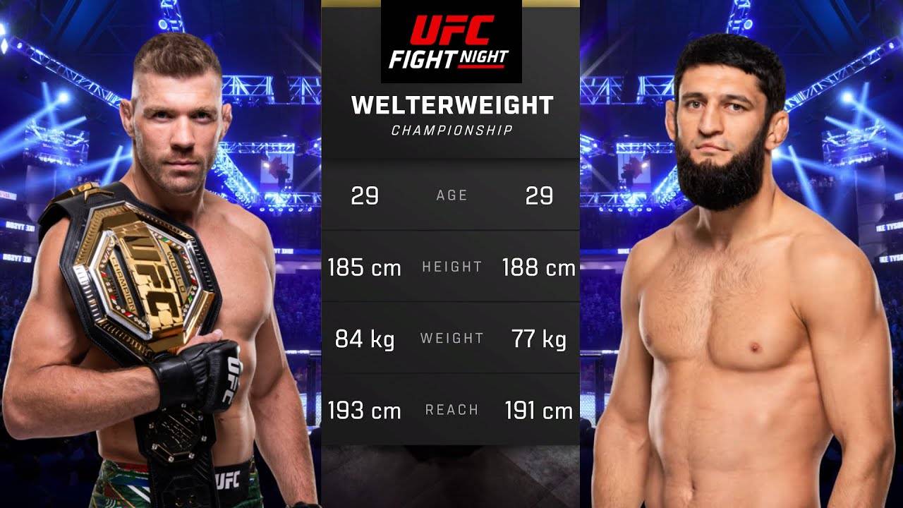 Дрикус дю Плесси против Хамзата Чимаева Полный бой - UFC 5