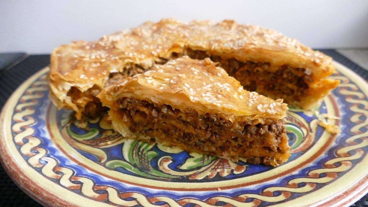 Пирог с мясом из теста фило! Минимум усилий и такая вкуснота!