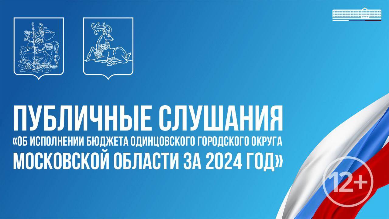 Публичные слушания «Об исполнении бюджета Одинцовского городского округа Московской области за 2024