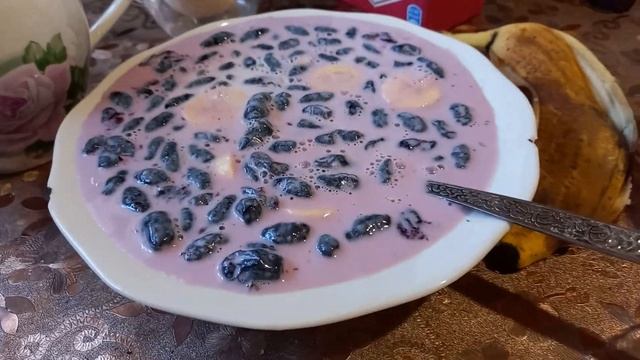 Рецепт Жимолость с молоком