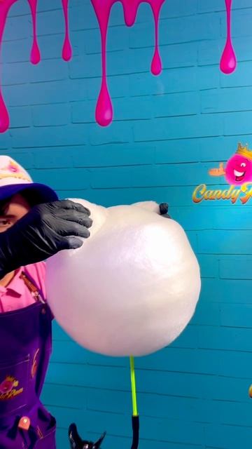 Фигурная сахарная вата на аппаратах от Кэндикингс 🍭