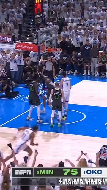 Chet with the tough catch and slam!