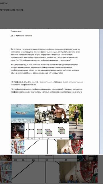 До 18 лет жизнь не жизнь (в контексте спорта и профессии)