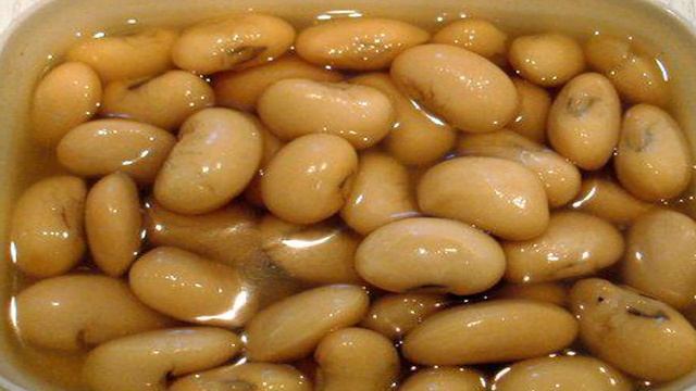 Салат из фасоли с сельдью