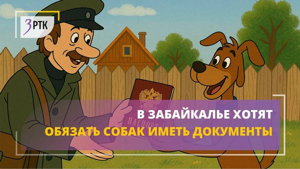 В Забайкалье хотят обязать собак иметь документы