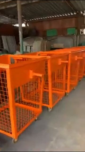 Контейнер сетка для раздельного сбора отходов