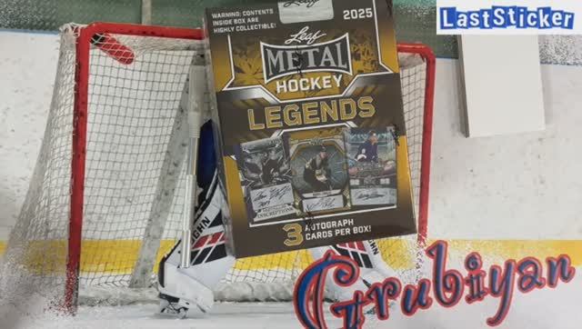 Бокс-брейк - 2025 Leaf Metal Hockey Legends. Полный рандом #3 - 720WebShareName