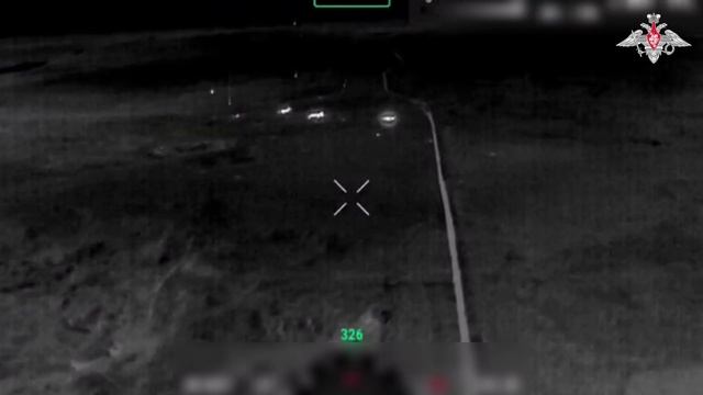 Боевая работа расчета РСЗО «Град» группировки войск «Южная»