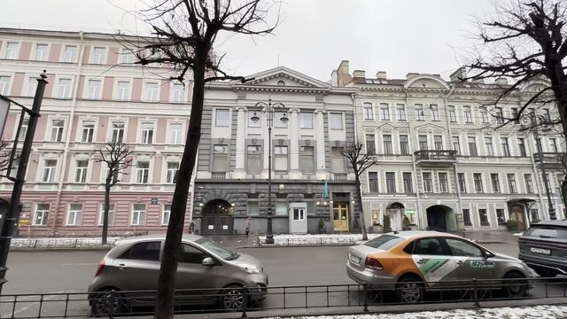 Прогулка по улице Чайковского в Петербурге, часть первая