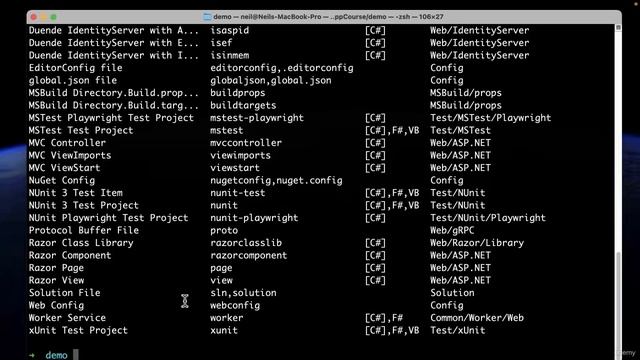 6 - Creating the Net API Project using the dotnet CLI