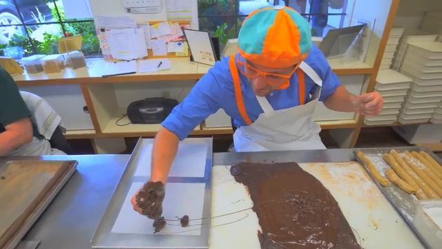 Блиппи (Blippi) - Блиппи изучает автобус   Обучающие видео для детей   Blippi Russian