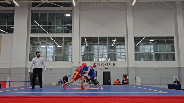 Ушу-саньда,  Дмитрий Ветренко, кр. 1/2, Чемпионат и первенство России 04.2025г г Москва