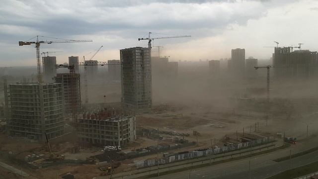 Песчаная буря Минск Мир 18.06.2020