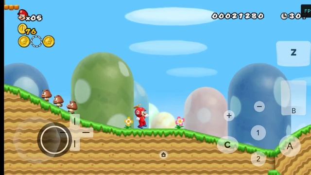 Играю в Super Mario Bros.Wii NEW.
