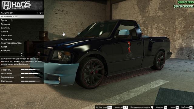 Тюнинг Vapid Firebolt до HSW