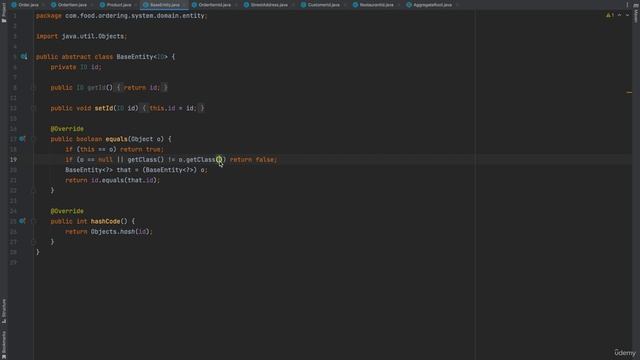 005 Implementing Order Service domain logic using DDD - Order Aggregate Root