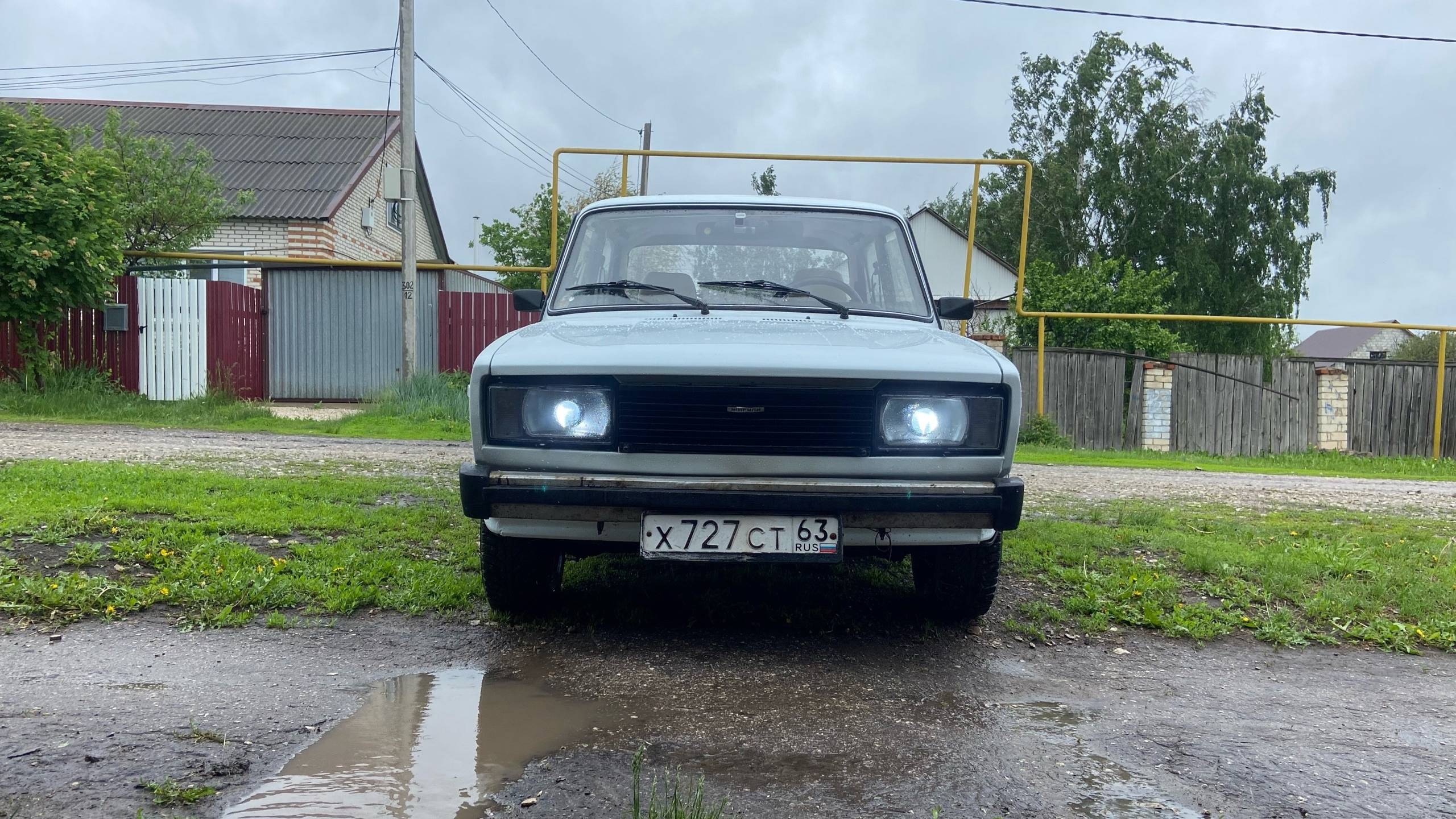 Красивая установка привода открытия багажника ВАЗ классика