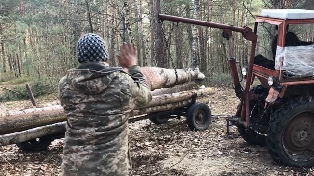 Навантажувач на Т-25 #погрузка #трактор #своїми руками #?