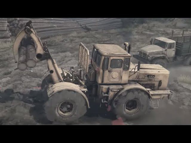 MudRunner (Spintires) [PC] Gameplay Walkthrough Part 3