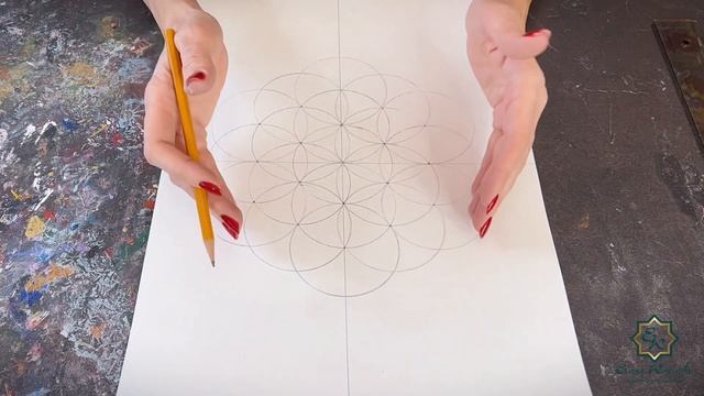 КАК НАРИСОВАТЬ «ЦВЕТОК ЖИЗНИ» | Сакральная геометрия,