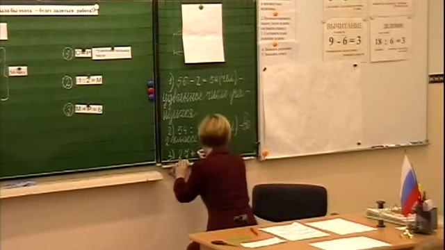 Математика, 3 класс. "Решение задач по сумме и разности" (Галимова Т.С.)