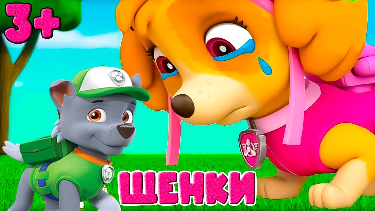 Щенячий Патруль в бухте приключений - Мега щенки спасают бухту приключений